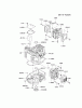 Kawasaki Motoren FA210V - AS02 bis FH641V - DS24 FH500V-AS27 - Kawasaki FH500V 4-Stroke Engine Ersatzteile CYLINDER/CRANKCASE
