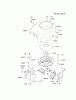 Kawasaki Motoren FA210V - AS02 bis FH641V - DS24 FH451V-AS08 - Kawasaki FH451V 4-Stroke Engine Ersatzteile COOLING-EQUIPMENT