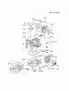 Kawasaki Motoren FA210V - AS02 bis FH641V - DS24 FH500V-AS06 - Kawasaki FH500V 4-Stroke Engine Ersatzteile CYLINDER/CRANKCASE