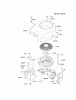 Kawasaki Motoren FA210V - AS02 bis FH641V - DS24 FH500V-AS08 - Kawasaki FH500V 4-Stroke Engine Ersatzteile COOLING-EQUIPMENT