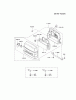 Kawasaki Motoren FA210V - AS02 bis FH641V - DS24 FH500V-FS10 - Kawasaki FH500V 4-Stroke Engine Ersatzteile AIR-FILTER/MUFFLER