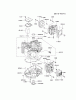 Kawasaki Motoren FA210V - AS02 bis FH641V - DS24 FH500V-ES36 - Kawasaki FH500V 4-Stroke Engine Ersatzteile CYLINDER/CRANKCASE