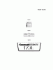 Kawasaki Motoren FA210V - AS02 bis FH641V - DS24 FH541V-AS42 - Kawasaki FH541V 4-Stroke Engine Ersatzteile LABEL