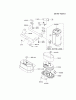 Kawasaki Motoren FA210V - AS02 bis FH641V - DS24 FH541V-AS24 - Kawasaki FH541V 4-Stroke Engine Ersatzteile AIR-FILTER/MUFFLER