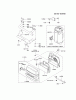 Kawasaki Motoren FA210V - AS02 bis FH641V - DS24 FH541V-DS01 - Kawasaki FH541V 4-Stroke Engine Ersatzteile AIR-FILTER/MUFFLER