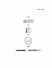 Kawasaki Motoren FA210V - AS02 bis FH641V - DS24 FH541V-DS23 - Kawasaki FH541V 4-Stroke Engine Ersatzteile LABEL #1