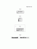Kawasaki Motoren FA210V - AS02 bis FH641V - DS24 FH541V-DS37 - Kawasaki FH541V 4-Stroke Engine Ersatzteile LABEL