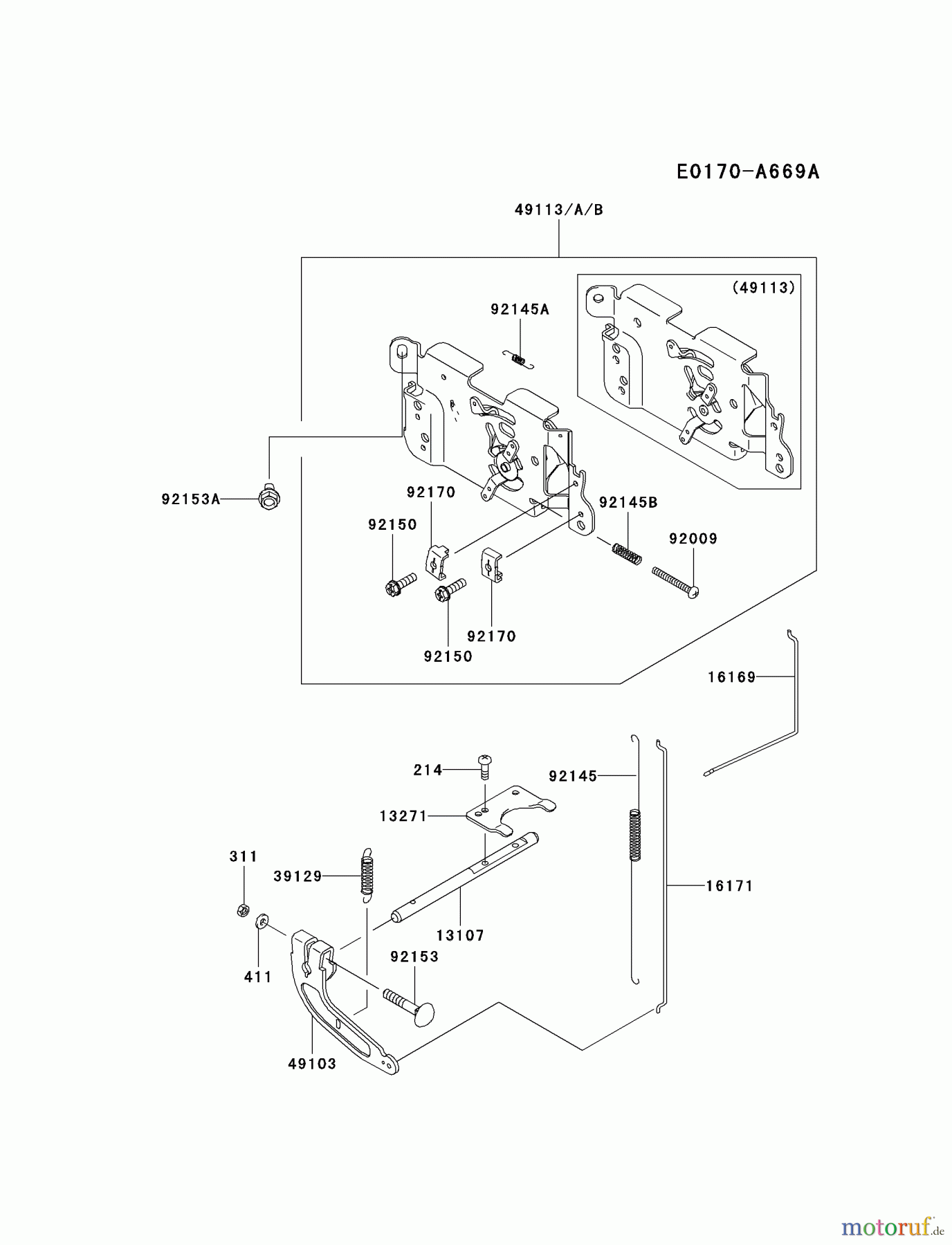  Kawasaki Motoren Motoren Vertikal FA210V - AS02 bis FH641V - DS24 FH541V-DS38 - Kawasaki FH541V 4-Stroke Engine CONTROL-EQUIPMENT