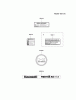 Kawasaki Motoren FA210V - AS02 bis FH641V - DS24 FH541V-DS21 - Kawasaki FH541V 4-Stroke Engine Ersatzteile LABEL