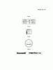 Kawasaki Motoren FA210V - AS02 bis FH641V - DS24 FH580V-AS21 - Kawasaki FH580V 4-Stroke Engine Ersatzteile LABEL