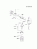 Kawasaki Motoren FA210V - AS02 bis FH641V - DS24 FH580V-AS44 - Kawasaki FH580V 4-Stroke Engine Ersatzteile PISTON/CRANKSHAFT