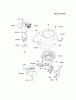 Kawasaki Motoren FA210V - AS02 bis FH641V - DS24 FH580V-BS11 - Kawasaki FH580V 4-Stroke Engine Ersatzteile COOLING-EQUIPMENT