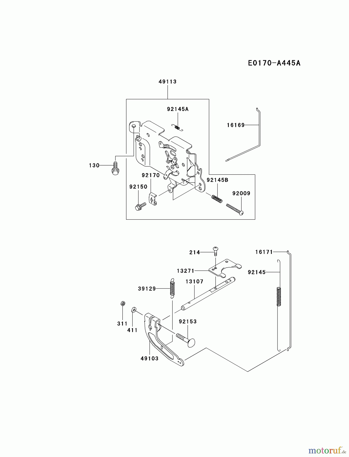  Kawasaki Motoren Motoren Vertikal FA210V - AS02 bis FH641V - DS24 FH580V-BS30 - Kawasaki FH580V 4-Stroke Engine CONTROL-EQUIPMENT