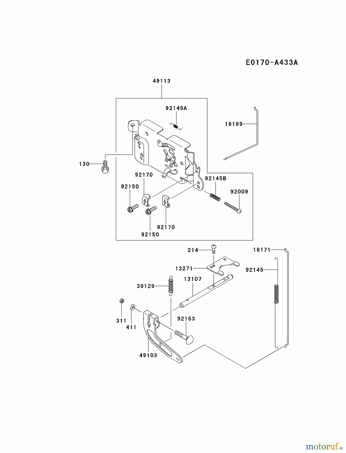  Kawasaki Motoren Motoren Vertikal FA210V - AS02 bis FH641V - DS24 FH541V-BS36 - Kawasaki FH541V 4-Stroke Engine CONTROL-EQUIPMENT