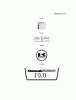 Kawasaki Motoren FA210V - AS02 bis FH641V - DS24 FH580V-CS02 - Kawasaki FH580V 4-Stroke Engine Ersatzteile LABEL