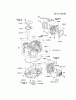 Kawasaki Motoren FA210V - AS02 bis FH641V - DS24 FH580V-AS34 - Kawasaki FH580V 4-Stroke Engine Ersatzteile CYLINDER/CRANKCASE