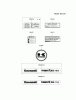 Kawasaki Motoren FA210V - AS02 bis FH641V - DS24 FH580V-BS34 - Kawasaki FH580V 4-Stroke Engine Ersatzteile LABEL