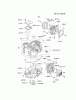 Kawasaki Motoren FA210V - AS02 bis FH641V - DS24 FH580V-BS40 - Kawasaki FH580V 4-Stroke Engine Ersatzteile CYLINDER/CRANKCASE