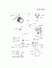 Kawasaki Motoren FH641V - DS25 bis FS481V - BS13 FH721V-CS27 - Kawasaki FH721V 4-Stroke Engine Ersatzteile AIR-FILTER/MUFFLER