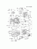 Kawasaki Motoren FH641V - DS25 bis FS481V - BS13 FH661V-AS05 - Kawasaki FH661V 4-Stroke Engine Ersatzteile CYLINDER/CRANKCASE