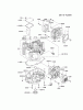 Kawasaki Motoren FA210V - AS02 bis FH641V - DS24 FH641V-CS18 - Kawasaki FH641V 4-Stroke Engine Ersatzteile CYLINDER/CRANKCASE