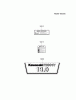 Kawasaki Motoren FA210V - AS02 bis FH641V - DS24 FH601V-ES25 - Kawasaki FH601V 4-Stroke Engine Ersatzteile LABEL