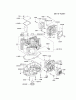 Kawasaki Motoren FA210V - AS02 bis FH641V - DS24 FH641V-DS09 - Kawasaki FH641V 4-Stroke Engine Ersatzteile CYLINDER/CRANKCASE