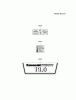 Kawasaki Motoren FA210V - AS02 bis FH641V - DS24 FH601V-HS06 - Kawasaki FH601V 4-Stroke Engine Ersatzteile LABEL