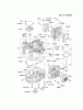 Kawasaki Motoren FA210V - AS02 bis FH641V - DS24 FH601V-HS11 - Kawasaki FH601V 4-Stroke Engine Ersatzteile CYLINDER/CRANKCASE