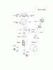 Kawasaki Motoren FH641V - DS25 bis FS481V - BS13 FH641V-HS09 - Kawasaki FH641V 4-Stroke Engine Ersatzteile LUBRICATION-EQUIPMENT