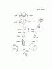 Kawasaki Motoren FH641V - DS25 bis FS481V - BS13 FH680V-AW00 - Kawasaki FH680V 4-Stroke Engine Ersatzteile LUBRICATION-EQUIPMENT