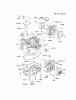 Kawasaki Motoren FA210V - AS02 bis FH641V - DS24 FH641V-CS20 - Kawasaki FH641V 4-Stroke Engine Ersatzteile CYLINDER/CRANKCASE