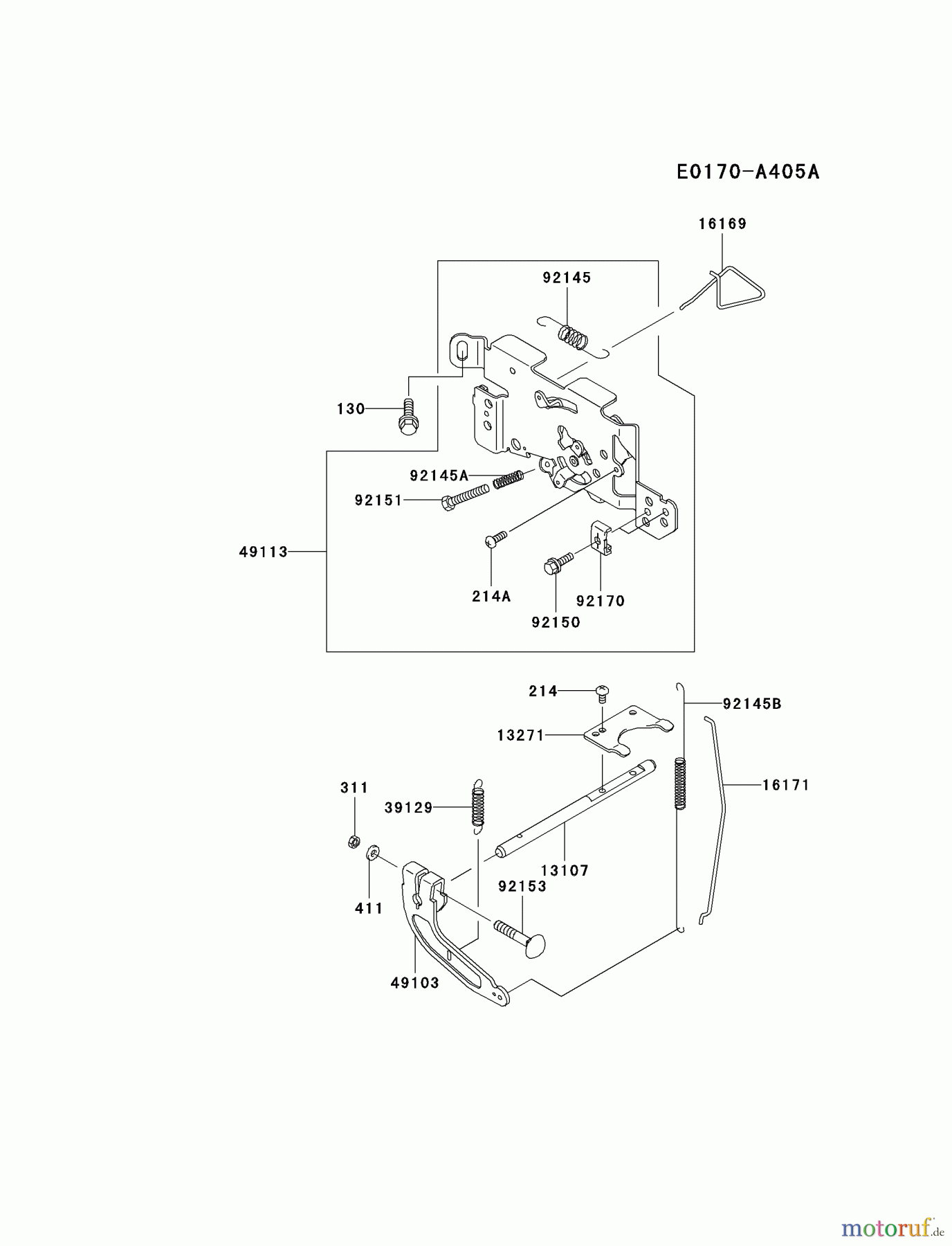  Kawasaki Motoren Motoren Vertikal FA210V - AS02 bis FH641V - DS24 FH641V-AS28 - Kawasaki FH641V 4-Stroke Engine CONTROL-EQUIPMENT