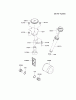 Kawasaki Motoren FH641V - DS25 bis FS481V - BS13 FH680V-BS38 - Kawasaki FH680V 4-Stroke Engine Ersatzteile LUBRICATION-EQUIPMENT