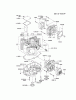 Kawasaki Motoren FA210V - AS02 bis FH641V - DS24 FH641V-DS10 - Kawasaki FH641V 4-Stroke Engine Ersatzteile CYLINDER/CRANKCASE