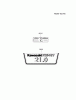 Kawasaki Motoren FA210V - AS02 bis FH641V - DS24 FH641V-DS11 - Kawasaki FH641V 4-Stroke Engine Ersatzteile LABEL