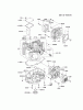 Kawasaki Motoren FA210V - AS02 bis FH641V - DS24 FH641V-DS17 - Kawasaki FH641V 4-Stroke Engine Ersatzteile CYLINDER/CRANKCASE
