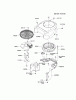 Kawasaki Motoren FH641V - DS25 bis FS481V - BS13 FH641V-DS28 - Kawasaki FH641V 4-Stroke Engine Ersatzteile COOLING-EQUIPMENT