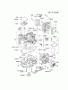 Kawasaki Motoren FH641V - DS25 bis FS481V - BS13 FH641V-FS01 - Kawasaki FH641V 4-Stroke Engine Ersatzteile CYLINDER/CRANKCASE