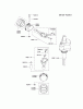 Kawasaki Motoren FH641V - DS25 bis FS481V - BS13 FH680V-DS14 - Kawasaki FH680V 4-Stroke Engine Ersatzteile PISTON/CRANKSHAFT