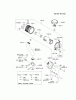 Kawasaki Motoren FH641V - DS25 bis FS481V - BS13 FH680V-DS21 - Kawasaki FH680V 4-Stroke Engine Ersatzteile AIR-FILTER/MUFFLER