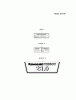 Kawasaki Motoren FH641V - DS25 bis FS481V - BS13 FH680V-DS21 - Kawasaki FH680V 4-Stroke Engine Ersatzteile LABEL