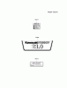 Kawasaki Motoren FH641V - DS25 bis FS481V - BS13 FH680V-CS09 - Kawasaki FH680V 4-Stroke Engine Ersatzteile LABEL