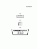 Kawasaki Motoren FH641V - DS25 bis FS481V - BS13 FH680V-AS41 - Kawasaki FH680V 4-Stroke Engine Ersatzteile LABEL