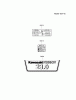 Kawasaki Motoren FH641V - DS25 bis FS481V - BS13 FH680V-AS25 - Kawasaki FH680V 4-Stroke Engine Ersatzteile LABEL