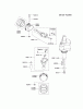 Kawasaki Motoren FH641V - DS25 bis FS481V - BS13 FH721V-BS01 - Kawasaki FH721V 4-Stroke Engine Ersatzteile PISTON/CRANKSHAFT