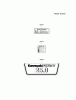 Kawasaki Motoren FH641V - DS25 bis FS481V - BS13 FH721V-BS40 - Kawasaki FH721V 4-Stroke Engine Ersatzteile LABEL