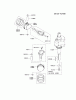 Kawasaki Motoren FH641V - DS25 bis FS481V - BS13 FH680V-DS06 - Kawasaki FH680V 4-Stroke Engine Ersatzteile PISTON/CRANKSHAFT