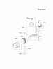 Kawasaki Motoren FH641V - DS25 bis FS481V - BS13 FJ180V-AM01 - Kawasaki FJ180V 4-Stroke Engine Ersatzteile PISTON/CRANKSHAFT