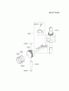 Kawasaki Motoren FH641V - DS25 bis FS481V - BS13 FJ180V-AM10 - Kawasaki FJ180V 4-Stroke Engine Ersatzteile PISTON/CRANKSHAFT